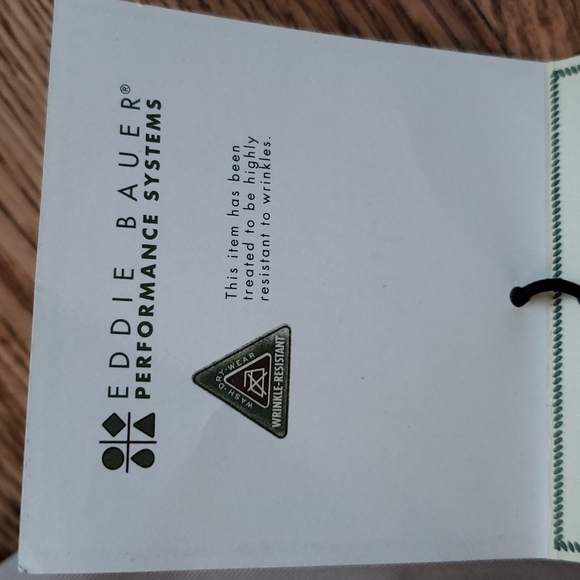 (12P) NWT Eddie Bauer Premium Stretch Flat Front Khaki Wrinkle Resistant - Picture 5 of 13